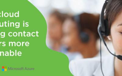 How cloud computing is turning contact centers more sustainable