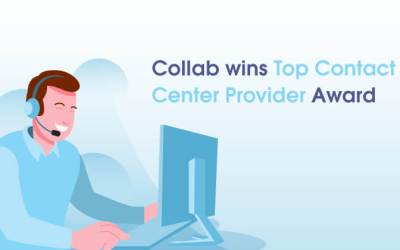 Collab wins Top Contact Center Provider Award