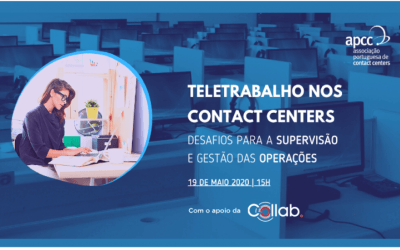Webinar teletrabalho nos contact centers: desafios para a supervisão e gestão